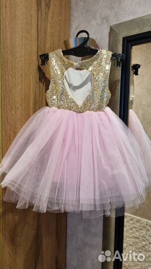 Платье праздничное 86-92