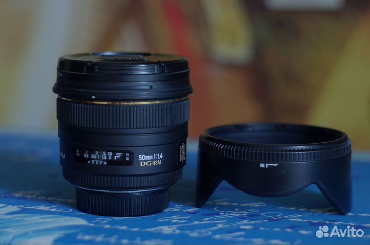 Объектив Sigma 50 mm 1.4 DX для Nikon