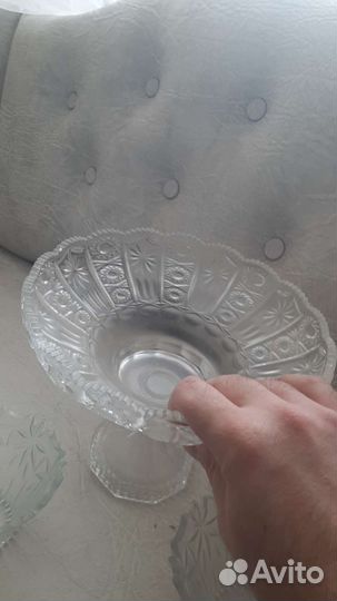 Ваза для фруктов, две салатник или для конфет