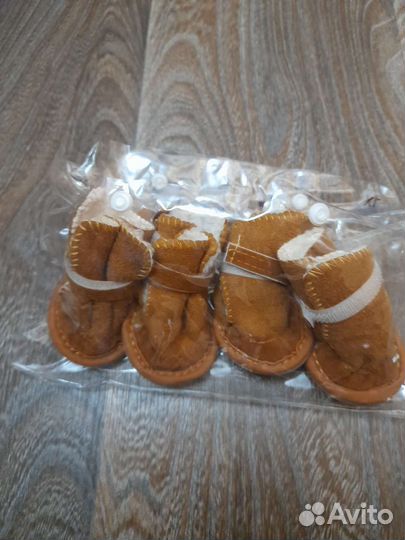 Ботиночки для собаки мелкой породы, L