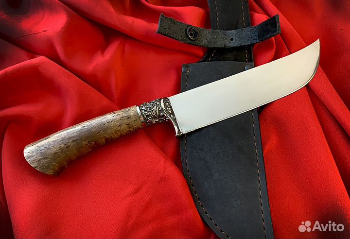 Узбекский нож Пчак из кованой стали 95х18