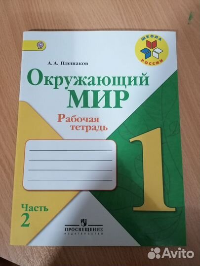Рабочая тетрадь Окружающий мир 1 класс
