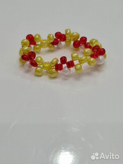 Колечко из бисера