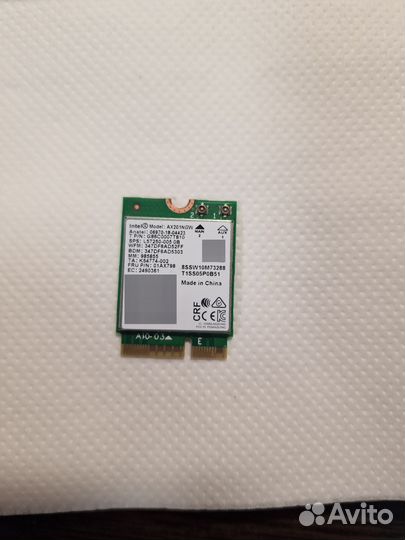 Wi-Fi адаптер + Bluetooth AX201NGW
