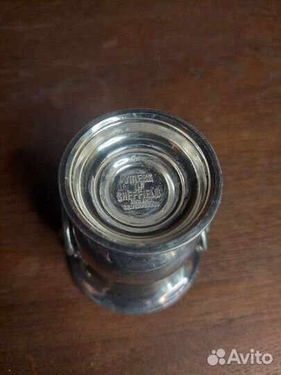 Вазочка, посеребрение, Англия