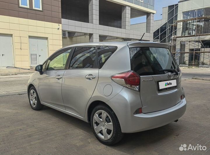 Toyota Ractis 1.3 CVT, 2015, 74 422 км