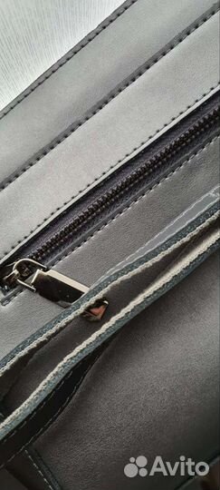 Женская сумка натуральная кожа/замша