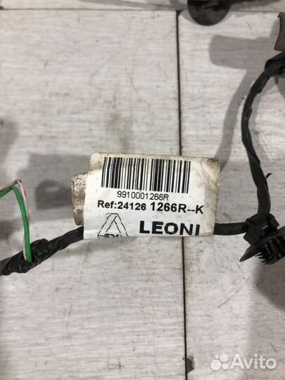 Проводка двери задняя правая renault logan 2 1.6 м