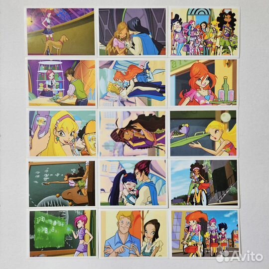 Наклейки Winx Club 