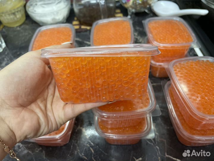 Красная икра горбуши