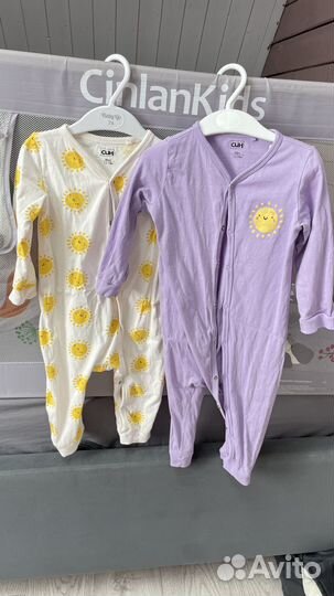 Вещи пакетом на девочку 74 80