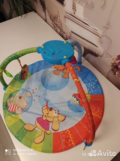 Развивающий коврик музыкальный