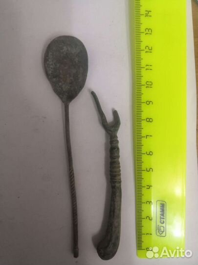 Ложка и вилка 18 век