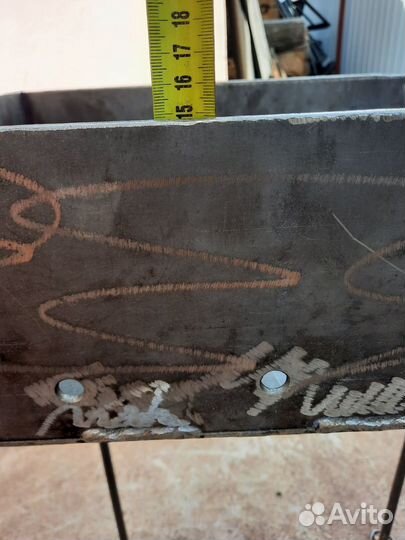 Мангал из нержавейки