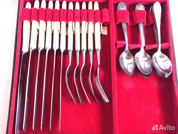 Столовый набор ложки вилки ножи Кольчугино