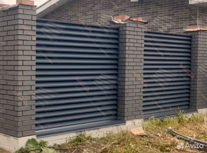 Забор жалюзи