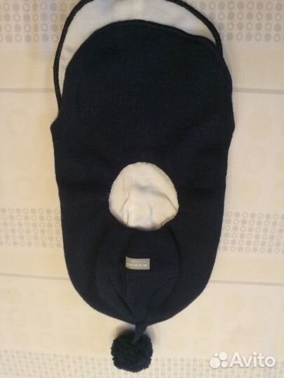 Шапка-шлем Kerry новая 50 (темно-синяя)