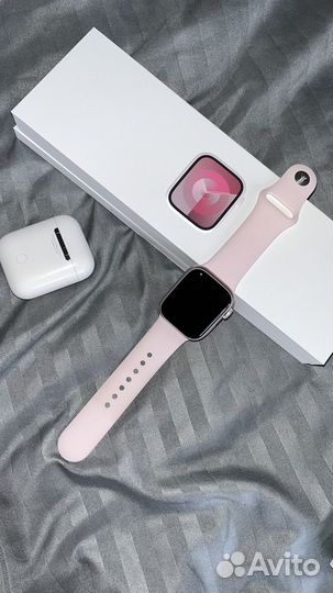 Часы apple watch 9 41 mm pink