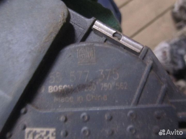 Заслонка дроссельная электрическая aveo t300 astra