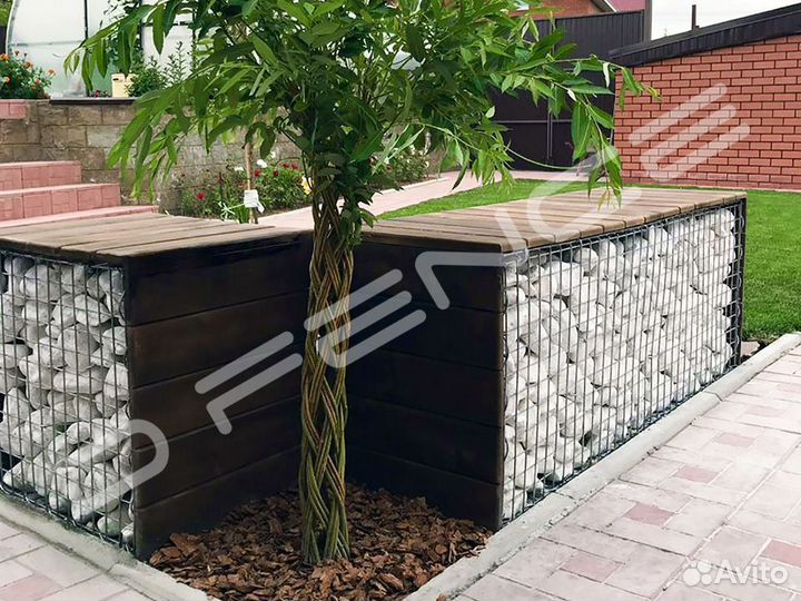 Габион сварной 0,45х0,45х0,45 м, комплект