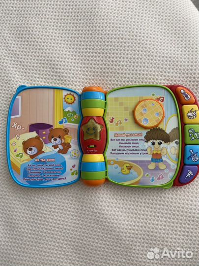 Детская музыкальная книга vtech оригинал