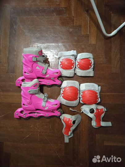 Детские ролики и защита