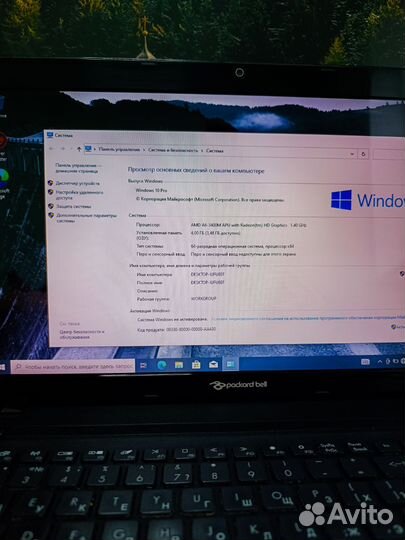 Шустрый ноутбук Packard bell для работы и учёбы