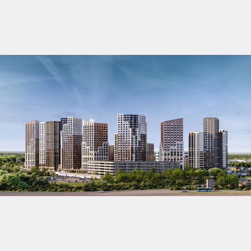 1-к. квартира, 43,3 м², 17/24 эт.