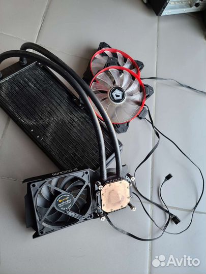 Водяное охлаждение для видеокарт nvidia id cooling