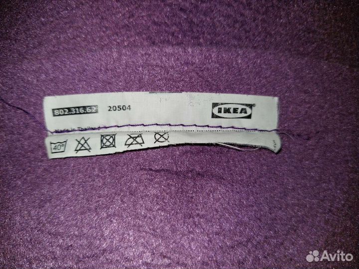 Плед флисовый Икея