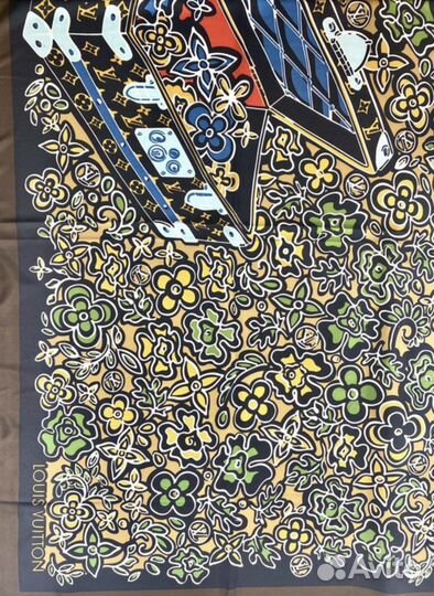 Платок шарф шаль Louis Vuitton пашмина