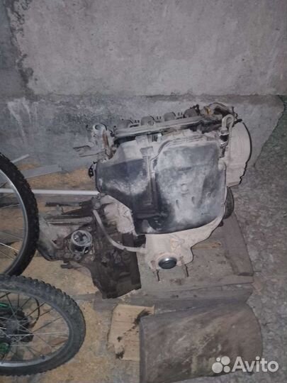 Двигатель с коробкой в сборе Лада Ларгус к4м