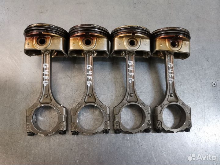 Поршень, шатун Kia Hyundai 1,6 G4FG G4FC