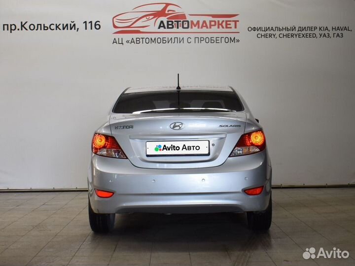 Hyundai Solaris 1.6 AT, 2012, 168 216 км