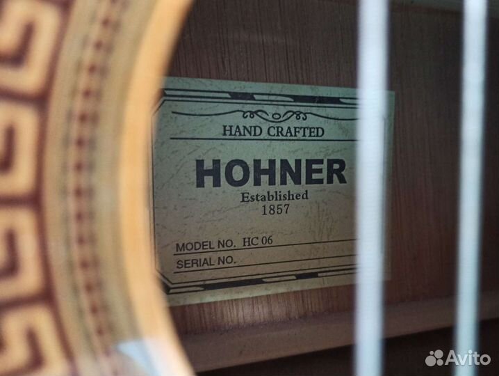 Классическая гитара Hohner HC-06