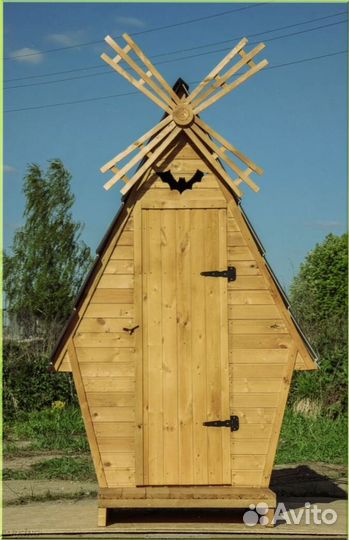 Дачный туалет домик IOG