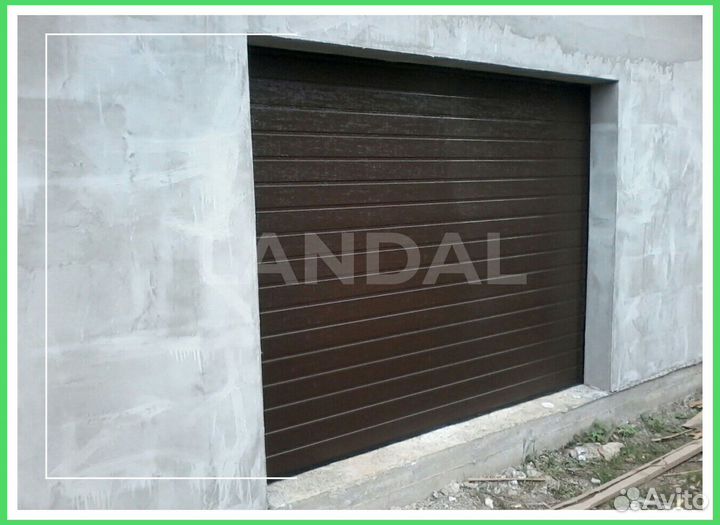 Гаражные секционные ворота