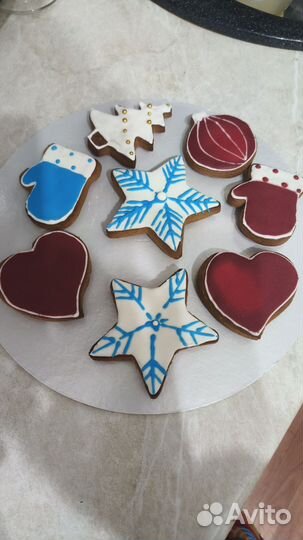 Имбирные пряники 14 февраля, 23 февраля, 8 марта