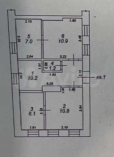 Свободного назначения, 47 м²