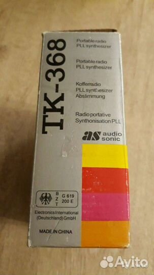 Радиоприемник AudioSonik TK 386