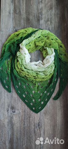 Платок ручной работы