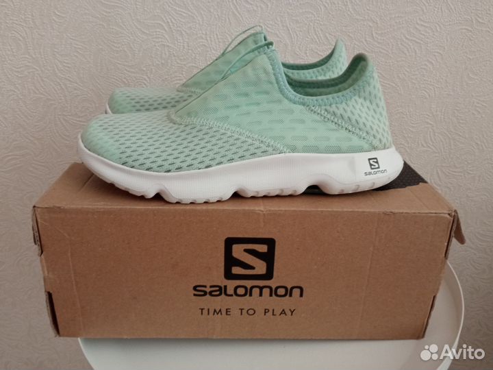 Кроссовки слипоны salomon женские р36-37