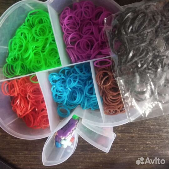Набор резинок для плетения в форме яблока