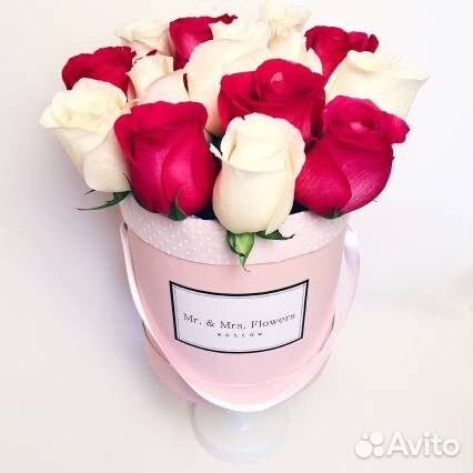 Цветы в коробке