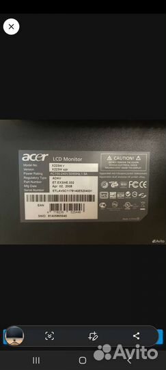 Монитор Acer