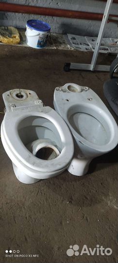Унитазы б/у без бачков