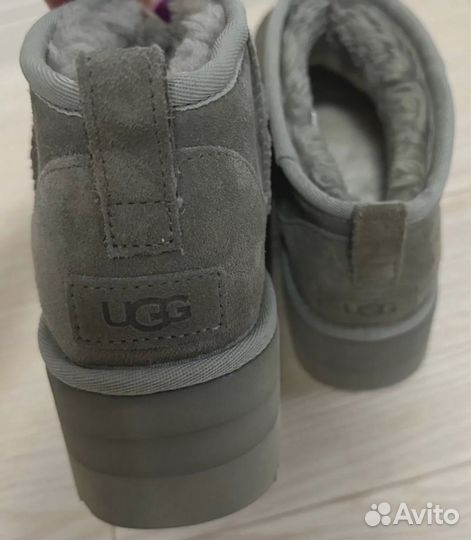 Ugg Ultra Mini Platform Grey оригинал