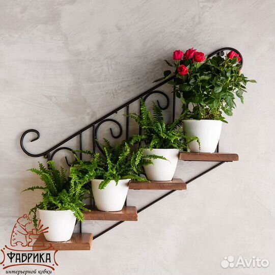 Полки,для цветов сотрудничество продовцами