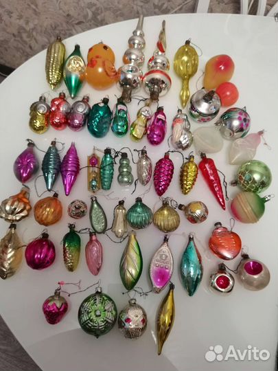 Елочные игрушки СССР