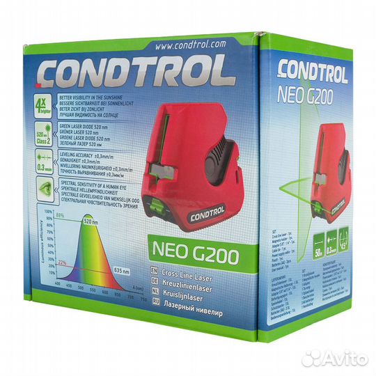 Лазерный уровень Condtrol NEO G200 1-2-126